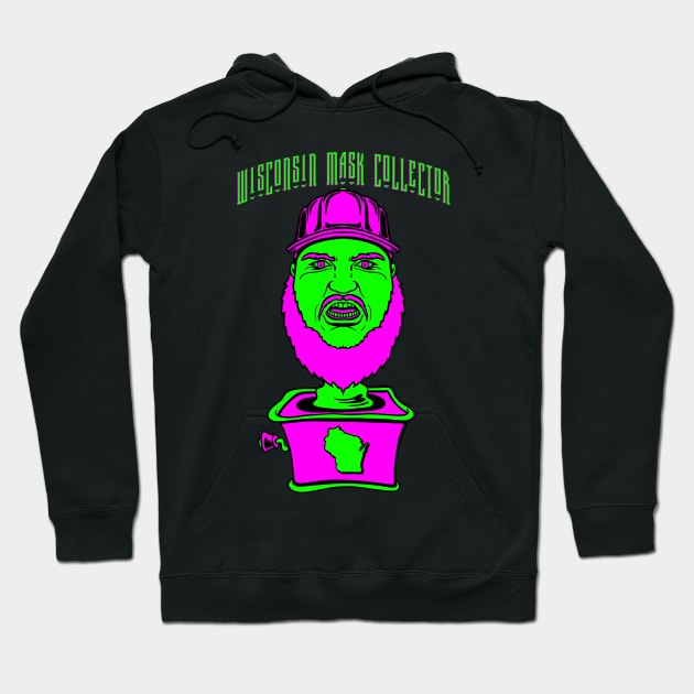 Wisco Box Hoodie by WiscoMaskCO